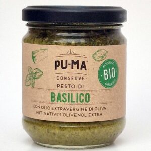 Bio bazsalikomos pesztó üveges 180g