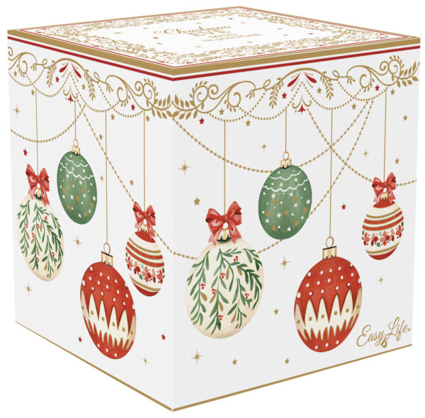 Porcelánbögre 275ml, dobozban, Christmas Eve