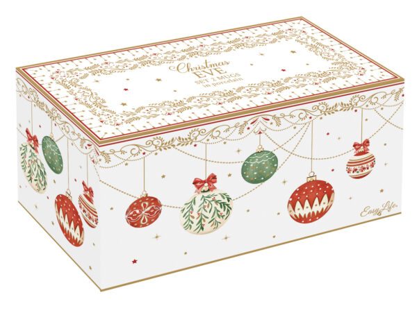 Porcelán bögreszett 275ml, 2db-os dobozban, Christmas Eve