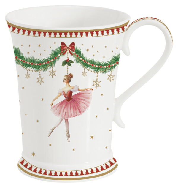 Porcelánbögre 300ml, dobozban, Magie de Noel
