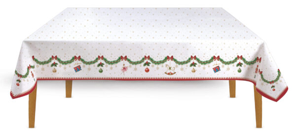 Asztalterítő 145x250cm, 100% pamut, Magie de Noel