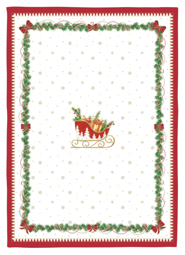 Konyharuhaszett 2 db-os 50x70cm, 100% pamut, Magie de Noel