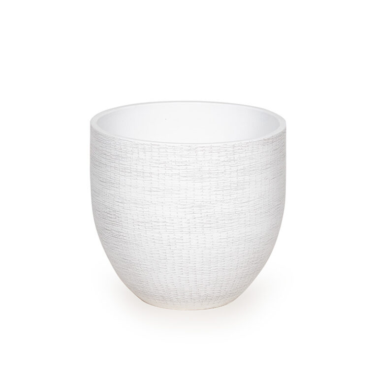 Arosa kerámia kaspó fehér 29x26cm