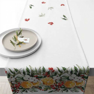 Asztali futó Winter Oranges  40x150cm