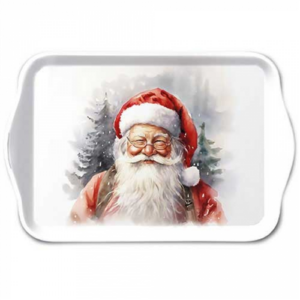 Műanyag kistálca Happy Santa