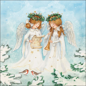 Papírszalvéta Angel musicians