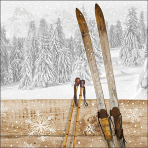 Papírszalvéta Retro ski