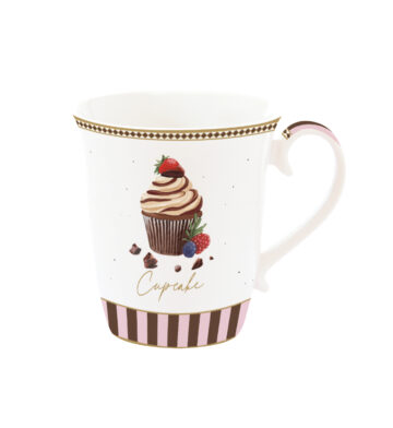 Porcelánbögre 275ml, dobozban, Sweet Moments