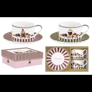 R2S.132SWEM Porceláncsésze+alj 240ml