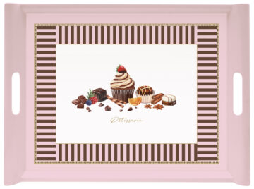 Műanyag tálca 52x37cm, Sweet Moments