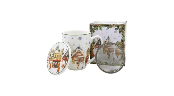 D.G.68924 Porcelánbögre tetővel