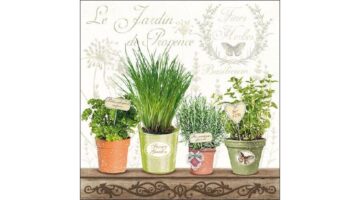 AMB.13309790 Le Jardin de Provence papírszalvéta 33x33cm