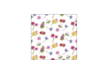 AMB.12509985 Flower Festival papírszalvéta 25x25cm