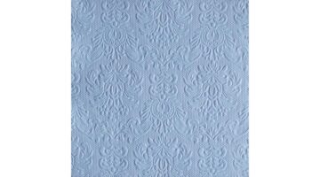 AMB.13311111 Elegance jeans blue dombornyomott papírszalvéta 33x33cm