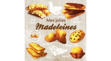AMB.13311420 Madeleines papírszalvéta 33x33cm