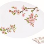 R2S.1086SAKU Porcelán kínálótál tojás forma