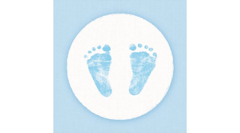 AMB.13309420 Baby Steps Boy papírszalvéta 33x33cm