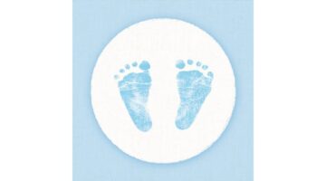 AMB.12509420 Baby Steps Boy papírszalvéta 25x25cm