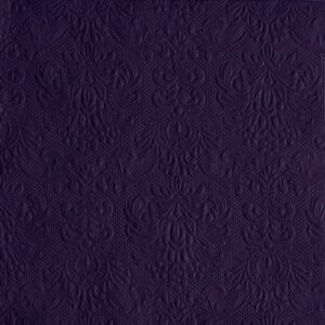 AMB.13307908 Elegance Violet dombornyomott papírszalvéta 33x33cm