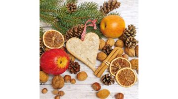 AMB.33304935 Cosy Autumn papírszalvéta 33x33cm