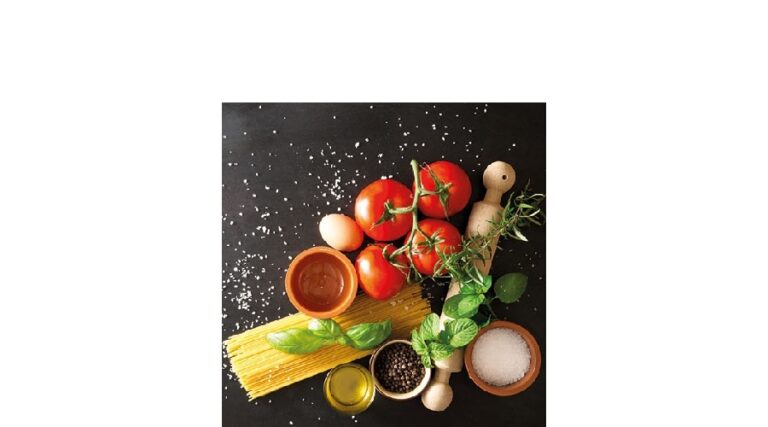 AMB.12514350 Italian Food papírszalvéta 25x25cm