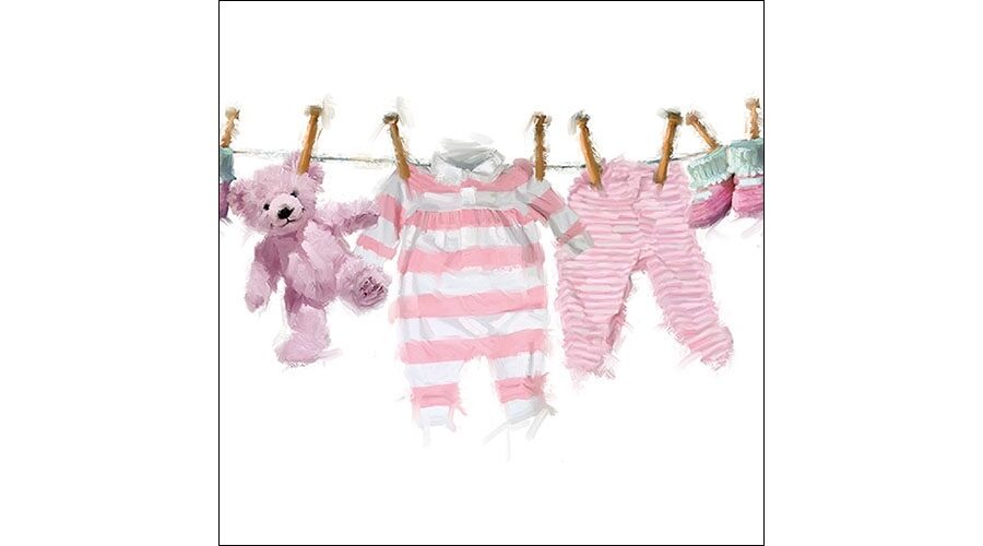 AMB.13313980 Baby Girl Clothes papírszalvéta 33x33cm