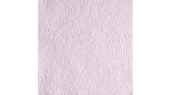 AMB.13306924 Elegance pearl lilac dombornyomott papírszalvéta 33x33cm