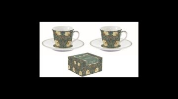 R2S.1107WILB Porcelán eszpresszócsésze+alj