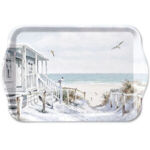 AMB.13713915 Beach Cabin műanyag kistálca 13x21cm