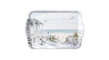 AMB.13713915 Beach Cabin műanyag kistálca 13x21cm