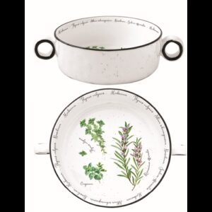 R2S.2206HERU Porcelántál füllel 12cm