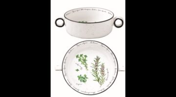 R2S.2206HERU Porcelántál füllel 12cm