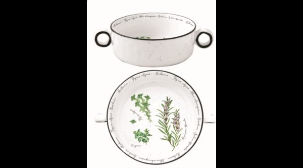 R2S.2206HERU Porcelántál füllel 12cm