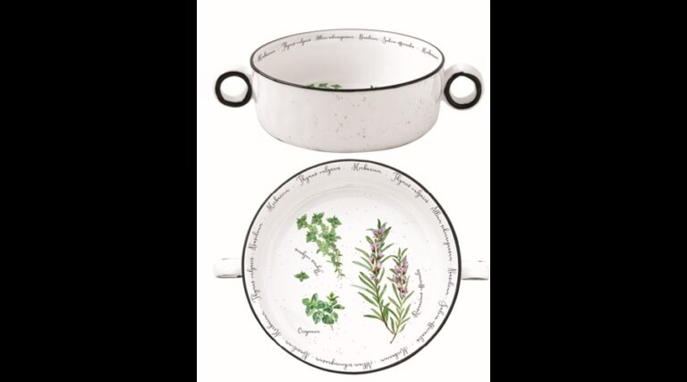 R2S.2206HERU Porcelántál füllel 12cm