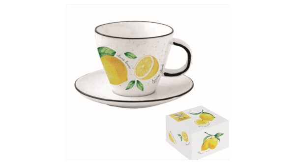 R2S.2204AMAL Porceláncsésze+alj 250ml