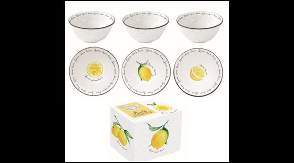 R2S.2215AMAL Porcelán tálkaszett S/3 9