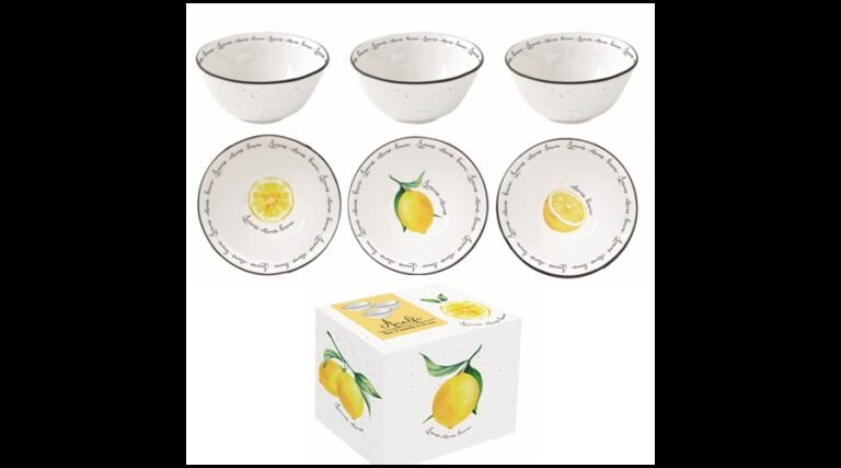 R2S.2215AMAL Porcelán tálkaszett S/3 9