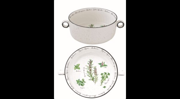 R2S.2208HERU Porcelántál füllel 20cm