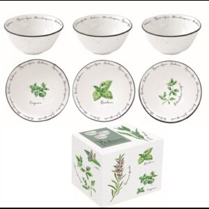R2S.2215HERU Porcelán tálkaszett S/3