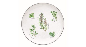 R2S.2200HERU Porcelán lapostányér 26cm