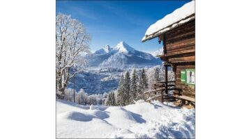 AMB.13314620 Mountain papírszalvéta 33x33cm