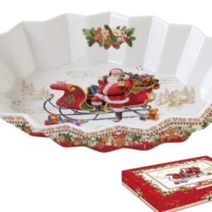 R2S.1048CHME Porcelán ováltálca 25x17x4