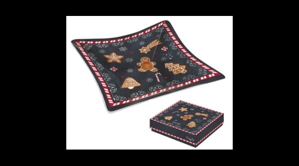 R2S.634GING Üvegtál 13x13cm