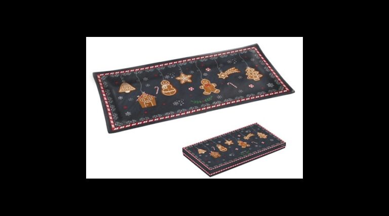 R2S.637GING Üvegtál 36x17cm