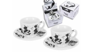 H.C.017-3006 Porceláncsésze+ alj