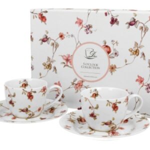 D.G.24180 Porcelán eszpresszócsésze+alj