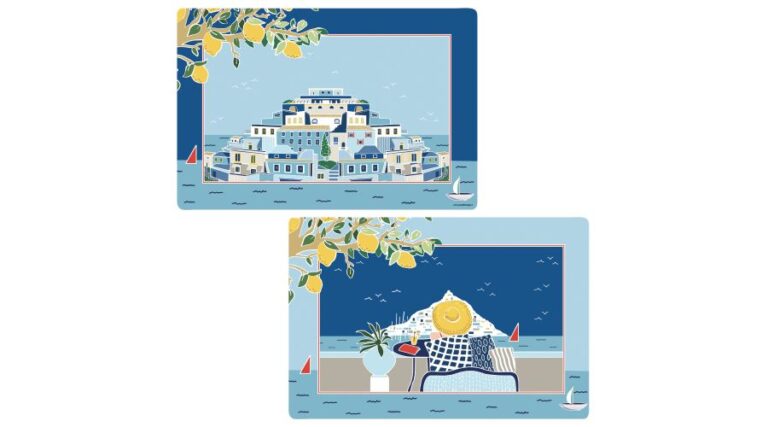 R2S.320SEAD Műanyag tányéralátét kétoldalas 45x30cm