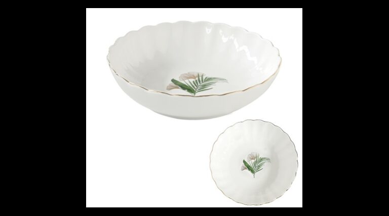 R2S.1291EXOT Porcelán mélytányér 20cm