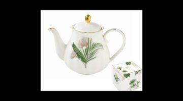 R2S.1283EXOT Porcelán teáskanna 800ml