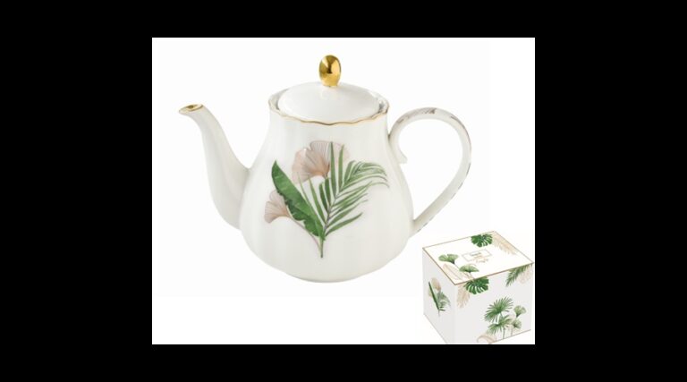 R2S.1283EXOT Porcelán teáskanna 800ml